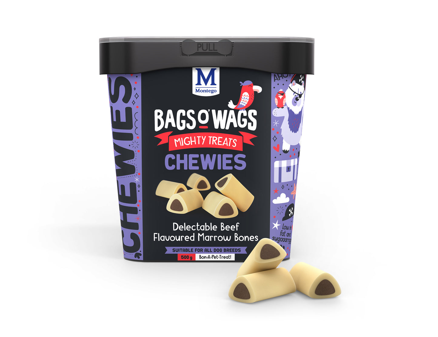 Montego Bags O Wags Chewies Treats 500g