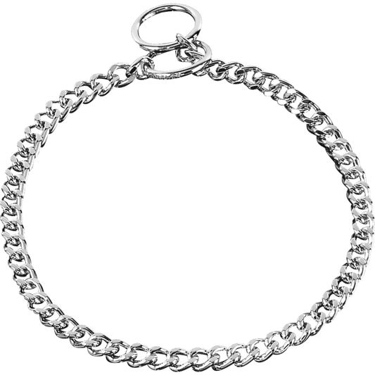 Herm Sprenger Metal Chrome Collar - Small Link 3mm