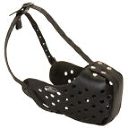 Leather Agitation Muzzle - Pet Bound Co.