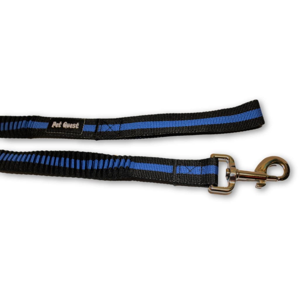 Pet Quest Bungee Leash - Red & Blue - Pet Bound Co.