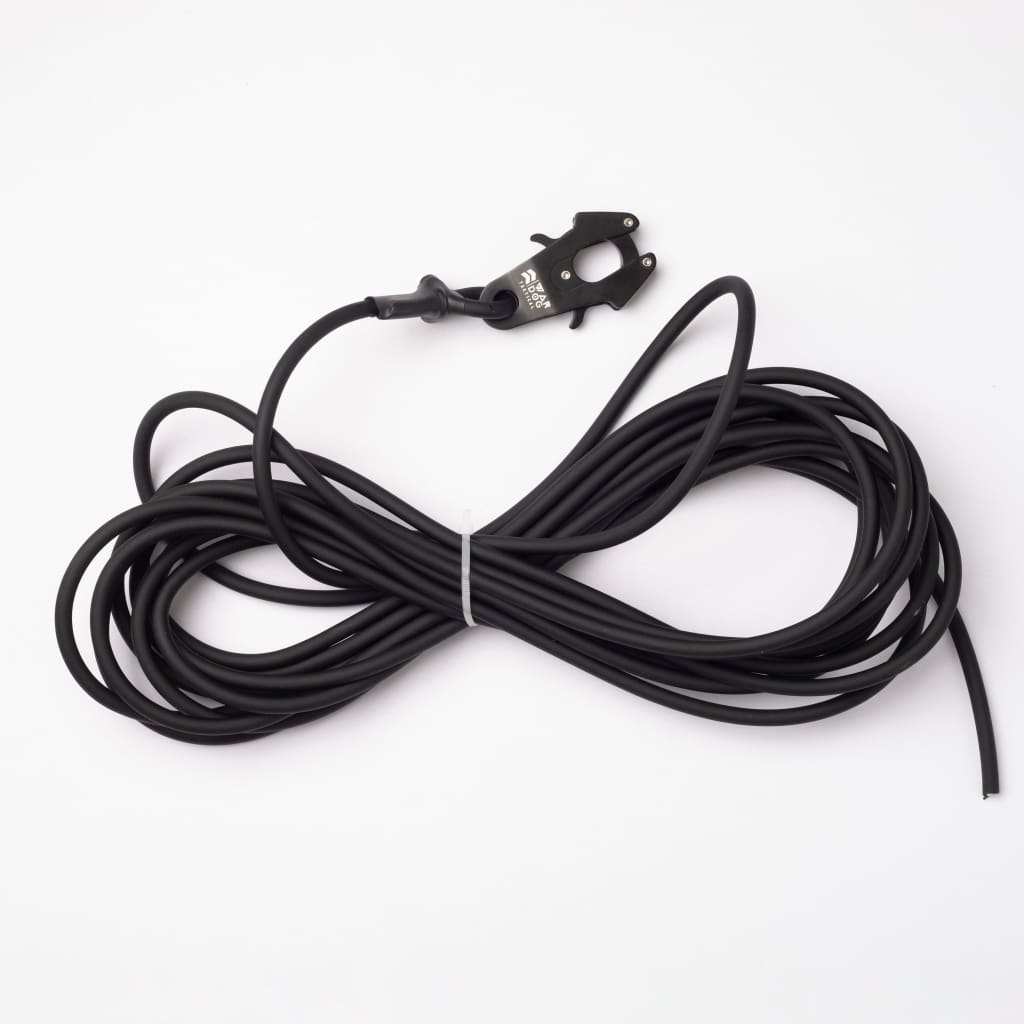 War Dog Alpha Lead - 10 Meters - Black / 6mm / Frog - lead